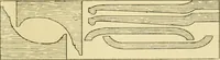 An illustration from Modern cabinet work, furniture & fitments; an account of the theory & practice in the production of all kinds of cabinet work & furniture with chapters on the growth and progress of design and construction; illustrated by over 1000 practical workshop drawings, photographs & original designs (1922)