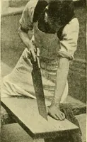 An illustration from Modern cabinet work, furniture & fitments; an account of the theory & practice in the production of all kinds of cabinet work & furniture with chapters on the growth and progress of design and construction; illustrated by over 1000 practical workshop drawings, photographs & original designs (1922)