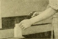 An illustration from Modern cabinet work, furniture & fitments; an account of the theory & practice in the production of all kinds of cabinet work & furniture with chapters on the growth and progress of design and construction; illustrated by over 1000 practical workshop drawings, photographs & original designs (1922)