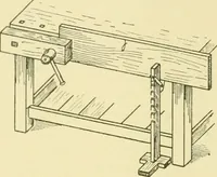 An illustration from Modern cabinet work, furniture & fitments; an account of the theory & practice in the production of all kinds of cabinet work & furniture with chapters on the growth and progress of design and construction; illustrated by over 1000 practical workshop drawings, photographs & original designs (1922)