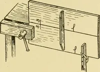 An illustration from Modern cabinet work, furniture & fitments; an account of the theory & practice in the production of all kinds of cabinet work & furniture with chapters on the growth and progress of design and construction; illustrated by over 1000 practical workshop drawings, photographs & original designs (1922)