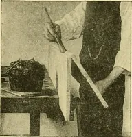 An illustration from Modern cabinet work, furniture & fitments; an account of the theory & practice in the production of all kinds of cabinet work & furniture with chapters on the growth and progress of design and construction; illustrated by over 1000 practical workshop drawings, photographs & original designs (1922)