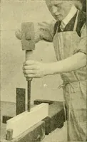 An illustration from Modern cabinet work, furniture & fitments; an account of the theory & practice in the production of all kinds of cabinet work & furniture with chapters on the growth and progress of design and construction; illustrated by over 1000 practical workshop drawings, photographs & original designs (1922)