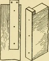 An illustration from Modern cabinet work, furniture & fitments; an account of the theory & practice in the production of all kinds of cabinet work & furniture with chapters on the growth and progress of design and construction; illustrated by over 1000 practical workshop drawings, photographs & original designs (1922)