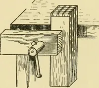 An illustration from Modern cabinet work, furniture & fitments; an account of the theory & practice in the production of all kinds of cabinet work & furniture with chapters on the growth and progress of design and construction; illustrated by over 1000 practical workshop drawings, photographs & original designs (1922)