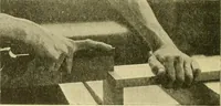 An illustration from Modern cabinet work, furniture & fitments; an account of the theory & practice in the production of all kinds of cabinet work & furniture with chapters on the growth and progress of design and construction; illustrated by over 1000 practical workshop drawings, photographs & original designs (1922)