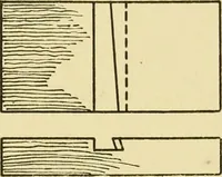 An illustration from Modern cabinet work, furniture & fitments; an account of the theory & practice in the production of all kinds of cabinet work & furniture with chapters on the growth and progress of design and construction; illustrated by over 1000 practical workshop drawings, photographs & original designs (1922)