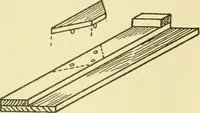 An illustration from Modern cabinet work, furniture & fitments; an account of the theory & practice in the production of all kinds of cabinet work & furniture with chapters on the growth and progress of design and construction; illustrated by over 1000 practical workshop drawings, photographs & original designs (1922)