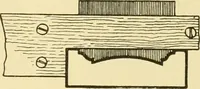 An illustration from Modern cabinet work, furniture & fitments; an account of the theory & practice in the production of all kinds of cabinet work & furniture with chapters on the growth and progress of design and construction; illustrated by over 1000 practical workshop drawings, photographs & original designs (1922)
