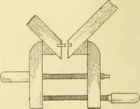 An illustration from Modern cabinet work, furniture & fitments; an account of the theory & practice in the production of all kinds of cabinet work & furniture with chapters on the growth and progress of design and construction; illustrated by over 1000 practical workshop drawings, photographs & original designs (1922)
