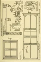An illustration from Modern cabinet work, furniture & fitments; an account of the theory & practice in the production of all kinds of cabinet work & furniture with chapters on the growth and progress of design and construction; illustrated by over 1000 practical workshop drawings, photographs & original designs (1922)