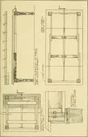 An illustration from Modern cabinet work, furniture & fitments; an account of the theory & practice in the production of all kinds of cabinet work & furniture with chapters on the growth and progress of design and construction; illustrated by over 1000 practical workshop drawings, photographs & original designs (1922)