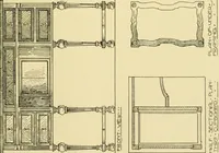 An illustration from Modern cabinet work, furniture & fitments; an account of the theory & practice in the production of all kinds of cabinet work & furniture with chapters on the growth and progress of design and construction; illustrated by over 1000 practical workshop drawings, photographs & original designs (1922)