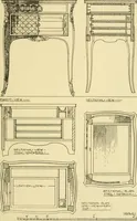 An illustration from Modern cabinet work, furniture & fitments; an account of the theory & practice in the production of all kinds of cabinet work & furniture with chapters on the growth and progress of design and construction; illustrated by over 1000 practical workshop drawings, photographs & original designs (1922)