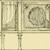 An illustration from Modern cabinet work, furniture & fitments; an account of the theory & practice in the production of all kinds of cabinet work & furniture with chapters on the growth and progress of design and construction; illustrated by over 1000 practical workshop drawings, photographs & original designs (1922)