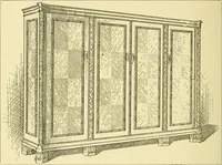 An illustration from Modern cabinet work, furniture & fitments; an account of the theory & practice in the production of all kinds of cabinet work & furniture with chapters on the growth and progress of design and construction; illustrated by over 1000 practical workshop drawings, photographs & original designs (1922)