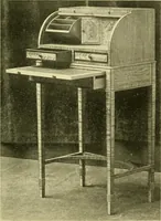 An illustration from Modern cabinet work, furniture & fitments; an account of the theory & practice in the production of all kinds of cabinet work & furniture with chapters on the growth and progress of design and construction; illustrated by over 1000 practical workshop drawings, photographs & original designs (1922)