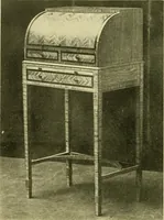 An illustration from Modern cabinet work, furniture & fitments; an account of the theory & practice in the production of all kinds of cabinet work & furniture with chapters on the growth and progress of design and construction; illustrated by over 1000 practical workshop drawings, photographs & original designs (1922)