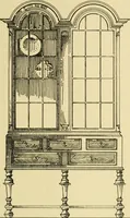 An illustration from Modern cabinet work, furniture & fitments; an account of the theory & practice in the production of all kinds of cabinet work & furniture with chapters on the growth and progress of design and construction; illustrated by over 1000 practical workshop drawings, photographs & original designs (1922)