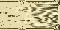 An illustration from Modern cabinet work, furniture & fitments; an account of the theory & practice in the production of all kinds of cabinet work & furniture with chapters on the growth and progress of design and construction; illustrated by over 1000 practical workshop drawings, photographs & original designs (1922)