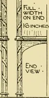 Picture 257 of 466 from Modern cabinet work, furniture & fitments; an account of the theory & practice in the production of all kinds of cabinet work & furniture with chapters on the growth and progress of design and construction; illustrated by over 1000 practical workshop drawings, photographs & original designs (1922), leaf 248