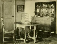 An illustration from Modern cabinet work, furniture & fitments; an account of the theory & practice in the production of all kinds of cabinet work & furniture with chapters on the growth and progress of design and construction; illustrated by over 1000 practical workshop drawings, photographs & original designs (1922)