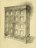 An illustration from Modern cabinet work, furniture & fitments; an account of the theory & practice in the production of all kinds of cabinet work & furniture with chapters on the growth and progress of design and construction; illustrated by over 1000 practical workshop drawings, photographs & original designs (1922)