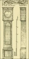 An illustration from Modern cabinet work, furniture & fitments; an account of the theory & practice in the production of all kinds of cabinet work & furniture with chapters on the growth and progress of design and construction; illustrated by over 1000 practical workshop drawings, photographs & original designs (1922)