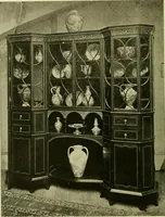 An illustration from Modern cabinet work, furniture & fitments; an account of the theory & practice in the production of all kinds of cabinet work & furniture with chapters on the growth and progress of design and construction; illustrated by over 1000 practical workshop drawings, photographs & original designs (1922)