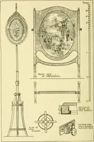 An illustration from Modern cabinet work, furniture & fitments; an account of the theory & practice in the production of all kinds of cabinet work & furniture with chapters on the growth and progress of design and construction; illustrated by over 1000 practical workshop drawings, photographs & original designs (1922)
