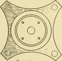 An illustration from Modern cabinet work, furniture & fitments; an account of the theory & practice in the production of all kinds of cabinet work & furniture with chapters on the growth and progress of design and construction; illustrated by over 1000 practical workshop drawings, photographs & original designs (1922)