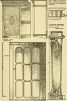 An illustration from Modern cabinet work, furniture & fitments; an account of the theory & practice in the production of all kinds of cabinet work & furniture with chapters on the growth and progress of design and construction; illustrated by over 1000 practical workshop drawings, photographs & original designs (1922)