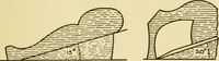 An illustration from Modern cabinet work, furniture & fitments; an account of the theory & practice in the production of all kinds of cabinet work & furniture with chapters on the growth and progress of design and construction; illustrated by over 1000 practical workshop drawings, photographs & original designs (1922)