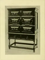 An illustration from Modern cabinet work, furniture & fitments; an account of the theory & practice in the production of all kinds of cabinet work & furniture with chapters on the growth and progress of design and construction; illustrated by over 1000 practical workshop drawings, photographs & original designs (1922)