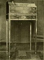 An illustration from Modern cabinet work, furniture & fitments; an account of the theory & practice in the production of all kinds of cabinet work & furniture with chapters on the growth and progress of design and construction; illustrated by over 1000 practical workshop drawings, photographs & original designs (1922)