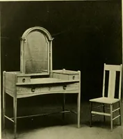 An illustration from Modern cabinet work, furniture & fitments; an account of the theory & practice in the production of all kinds of cabinet work & furniture with chapters on the growth and progress of design and construction; illustrated by over 1000 practical workshop drawings, photographs & original designs (1922)