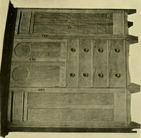 An illustration from Modern cabinet work, furniture & fitments; an account of the theory & practice in the production of all kinds of cabinet work & furniture with chapters on the growth and progress of design and construction; illustrated by over 1000 practical workshop drawings, photographs & original designs (1922)