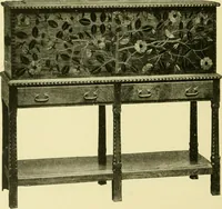 An illustration from Modern cabinet work, furniture & fitments; an account of the theory & practice in the production of all kinds of cabinet work & furniture with chapters on the growth and progress of design and construction; illustrated by over 1000 practical workshop drawings, photographs & original designs (1922)