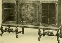 An illustration from Modern cabinet work, furniture & fitments; an account of the theory & practice in the production of all kinds of cabinet work & furniture with chapters on the growth and progress of design and construction; illustrated by over 1000 practical workshop drawings, photographs & original designs (1922)