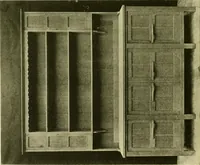An illustration from Modern cabinet work, furniture & fitments; an account of the theory & practice in the production of all kinds of cabinet work & furniture with chapters on the growth and progress of design and construction; illustrated by over 1000 practical workshop drawings, photographs & original designs (1922)