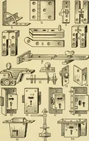 An illustration from Modern cabinet work, furniture & fitments; an account of the theory & practice in the production of all kinds of cabinet work & furniture with chapters on the growth and progress of design and construction; illustrated by over 1000 practical workshop drawings, photographs & original designs (1922)