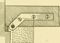 An illustration from Modern cabinet work, furniture & fitments; an account of the theory & practice in the production of all kinds of cabinet work & furniture with chapters on the growth and progress of design and construction; illustrated by over 1000 practical workshop drawings, photographs & original designs (1922)