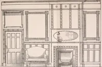 An illustration from Modern cabinet work, furniture & fitments; an account of the theory & practice in the production of all kinds of cabinet work & furniture with chapters on the growth and progress of design and construction; illustrated by over 1000 practical workshop drawings, photographs & original designs (1922)