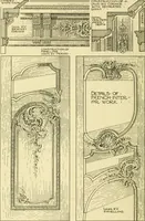 An illustration from Modern cabinet work, furniture & fitments; an account of the theory & practice in the production of all kinds of cabinet work & furniture with chapters on the growth and progress of design and construction; illustrated by over 1000 practical workshop drawings, photographs & original designs (1922)