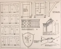 Picture 42 of 466 from Modern cabinet work, furniture & fitments; an account of the theory & practice in the production of all kinds of cabinet work & furniture with chapters on the growth and progress of design and construction; illustrated by over 1000 practical workshop drawings, photographs & original designs (1922), leaf 67