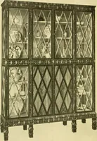 An illustration from Modern cabinet work, furniture & fitments; an account of the theory & practice in the production of all kinds of cabinet work & furniture with chapters on the growth and progress of design and construction; illustrated by over 1000 practical workshop drawings, photographs & original designs (1922)