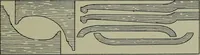 An illustration from Modern cabinetwork, furniture & fitments; an account of the theory & practice in the production of all kinds of cabinetwork & furniture, with chapters on the growth and progress of design and construction; (1910)