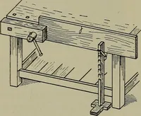 An illustration from Modern cabinetwork, furniture & fitments; an account of the theory & practice in the production of all kinds of cabinetwork & furniture, with chapters on the growth and progress of design and construction; (1910)