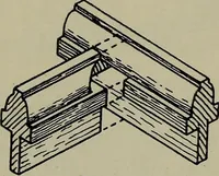 An illustration from Modern cabinetwork, furniture & fitments; an account of the theory & practice in the production of all kinds of cabinetwork & furniture, with chapters on the growth and progress of design and construction; (1910)