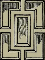 An illustration from Modern cabinetwork, furniture & fitments; an account of the theory & practice in the production of all kinds of cabinetwork & furniture, with chapters on the growth and progress of design and construction; (1910)